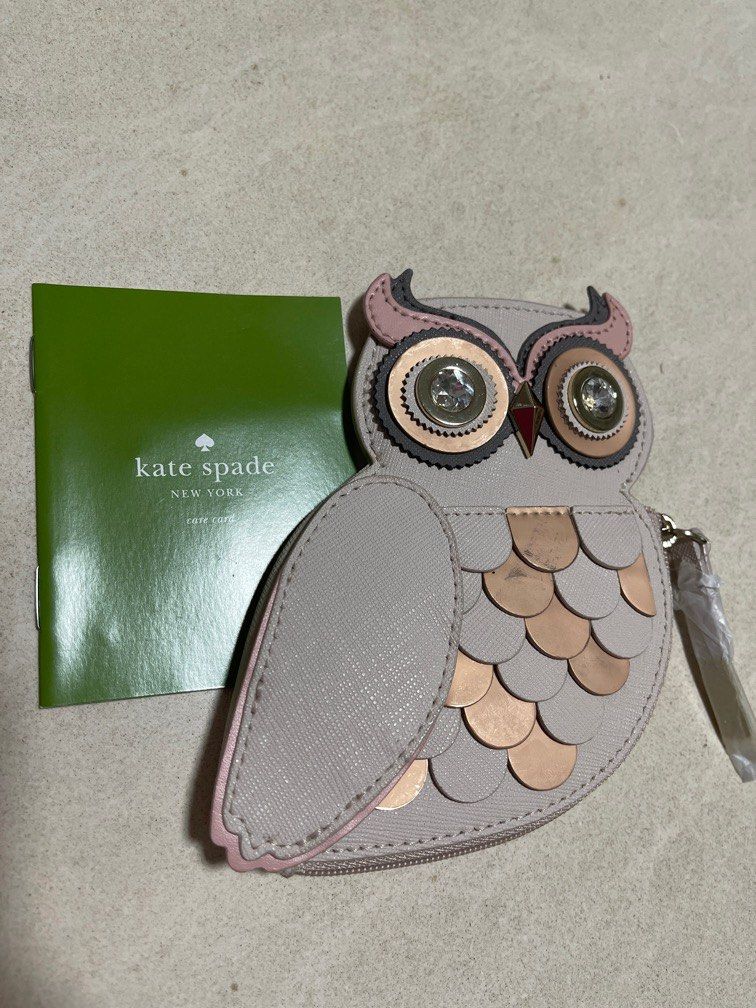 Kate spade clearance owl coin purse