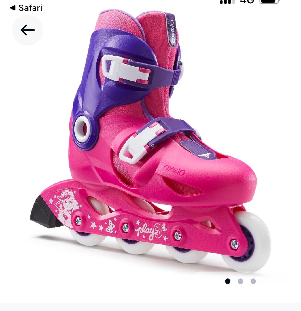 Kids Rollerblades inline decathlon oxelo, Sports Equipment, Sports