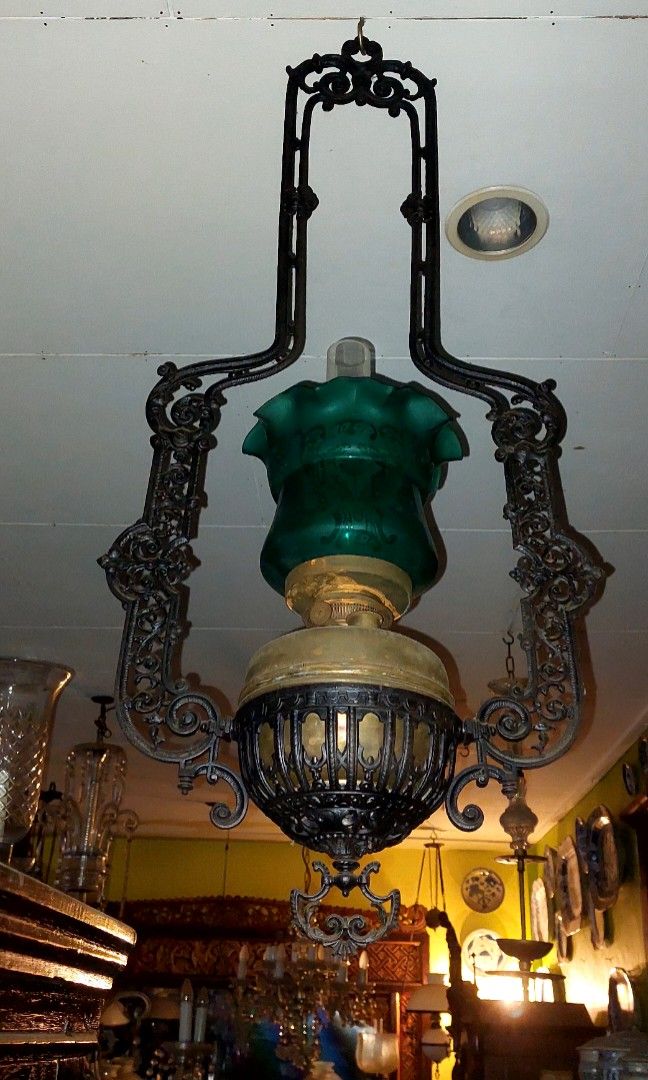 Lampu gantung antik eropa langka, Antik, Pajangan di Carousell