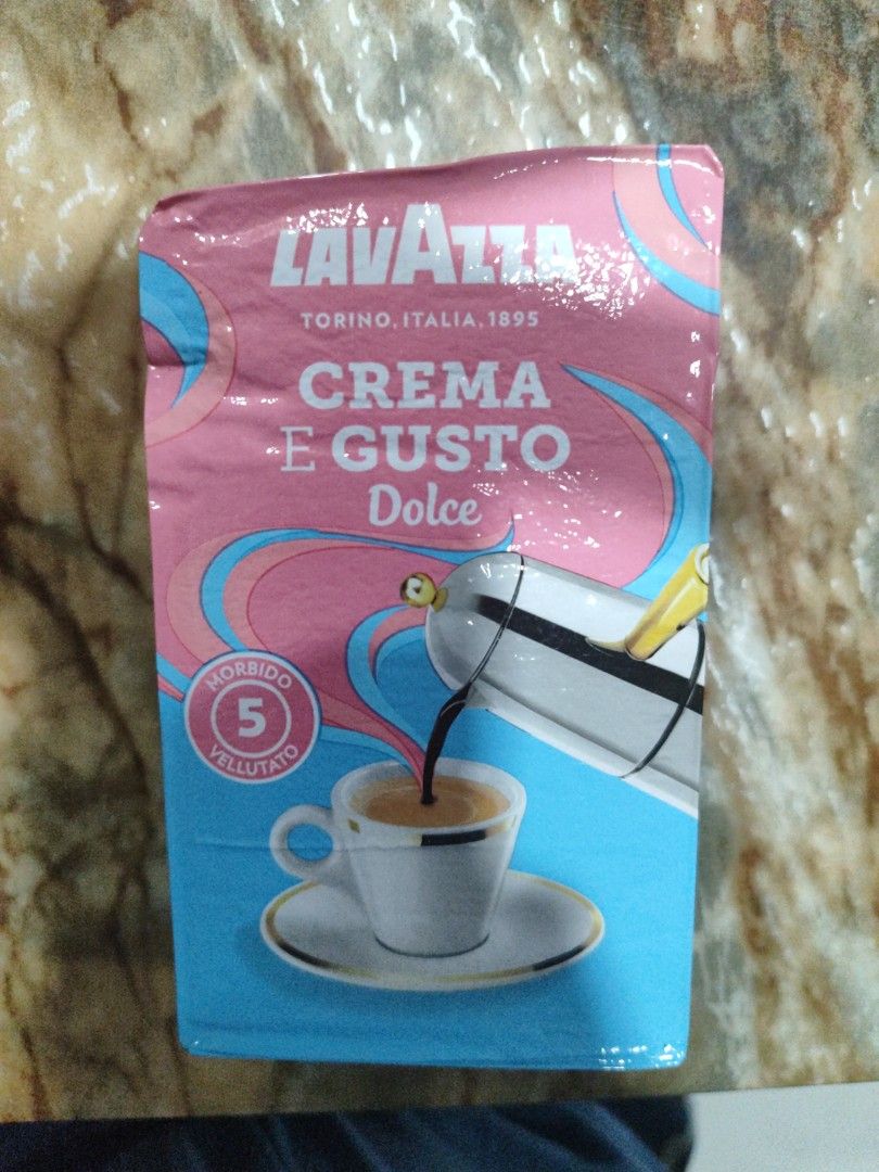 Lavazza Ground coffee for moka express (moka powder) 250 grams, Food