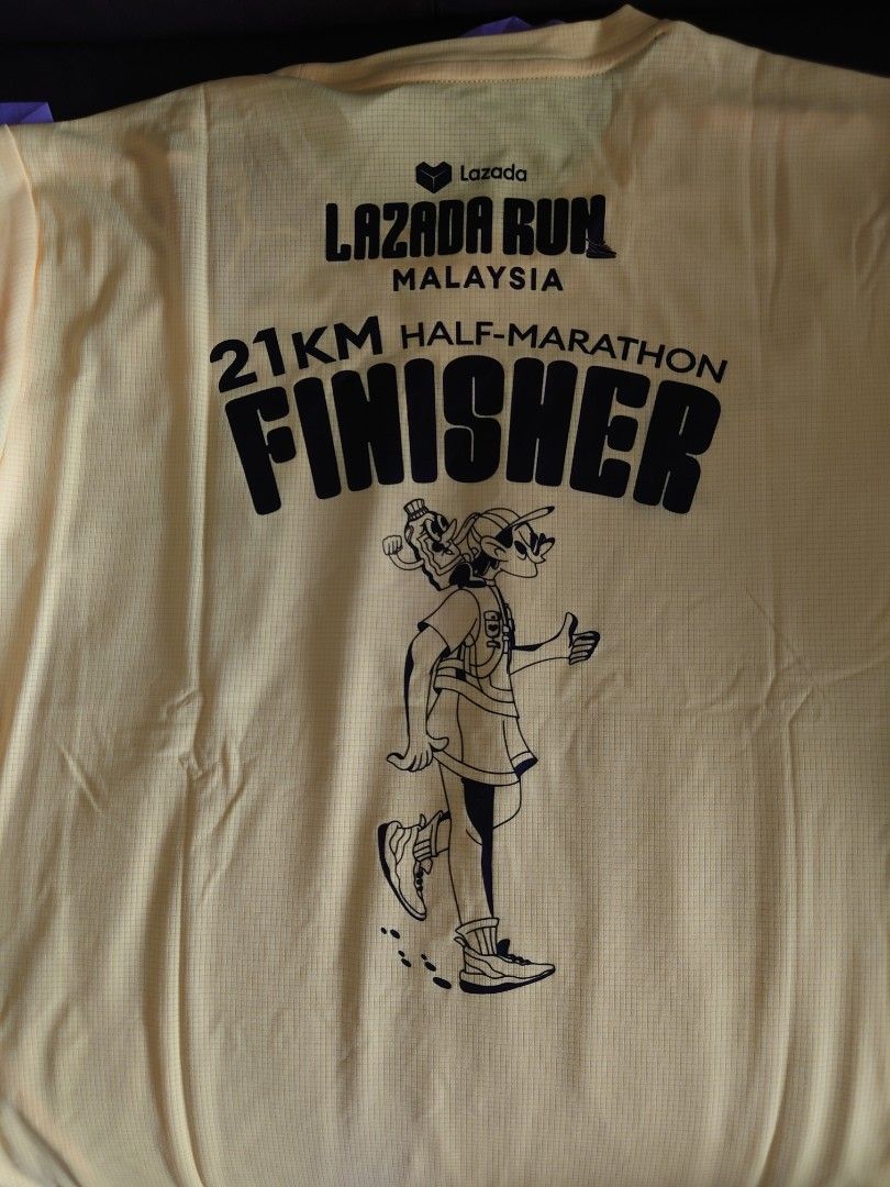 Lazada Run Puma 21km Finisher Tee