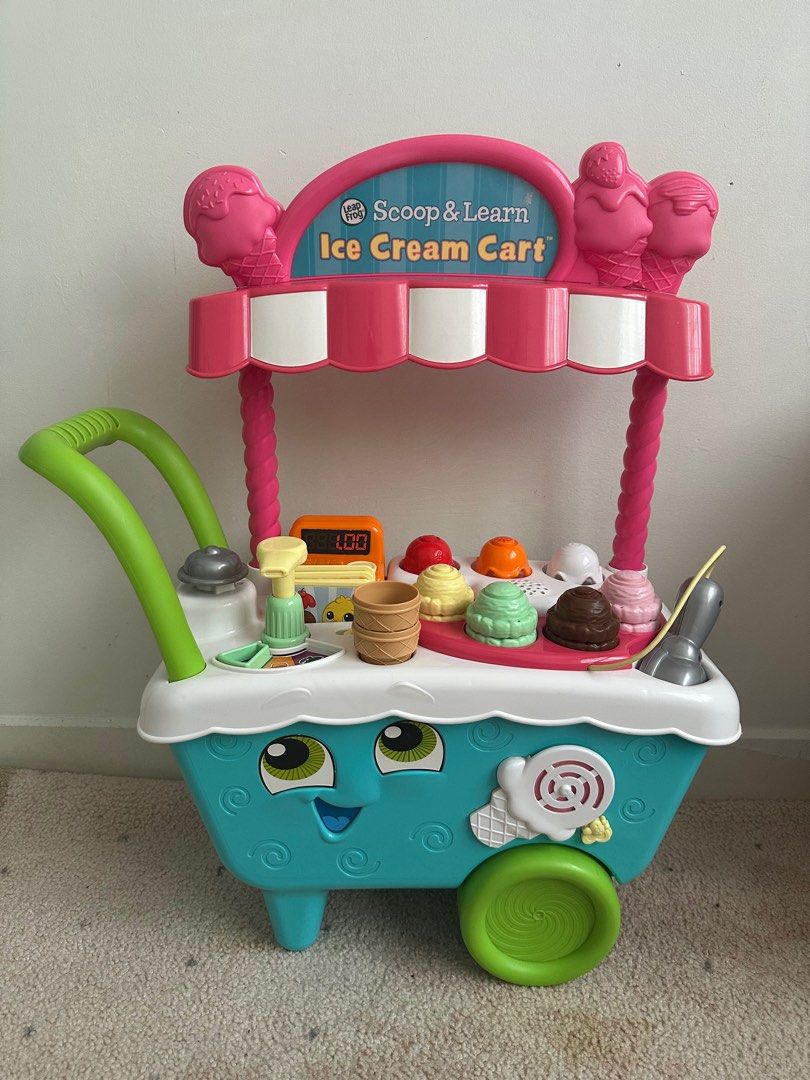 Leaf Frog Scoop Learn Ice Cream Cart Hobbies Toys Toys