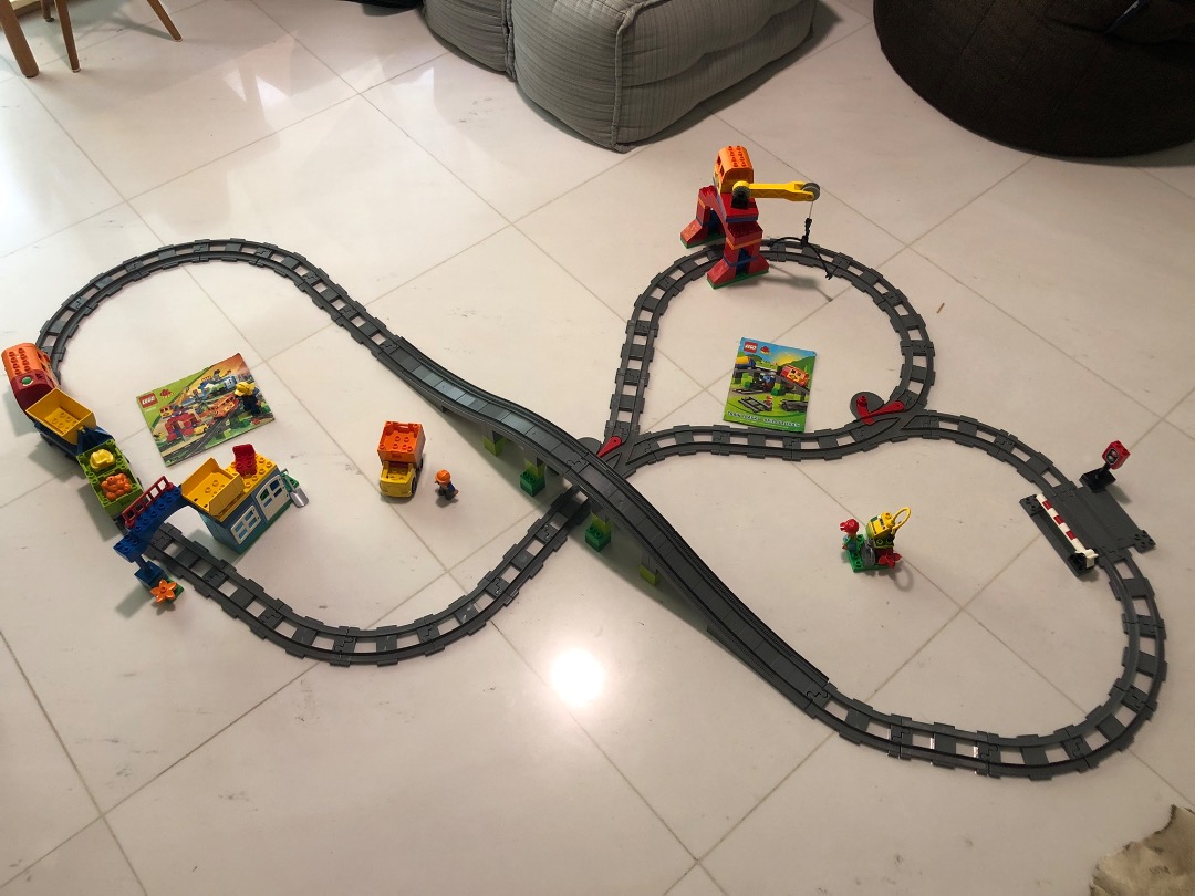 Lego duplo train track ideas store