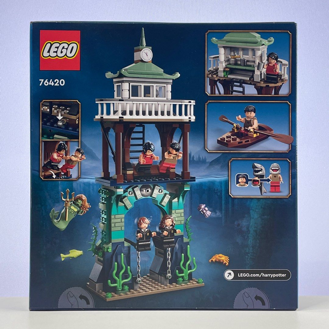 Lego Harry Potter 76420 Triwizard Tournament The Black Lake Hobbies Toys Toys Games on Carousell