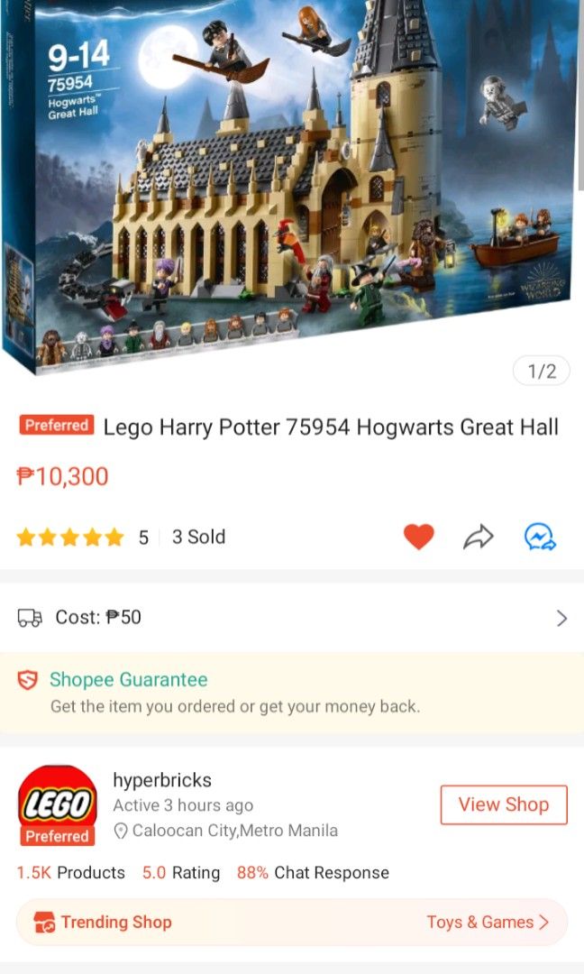 Hogwarts™ Great Hall 75954, Harry Potter™