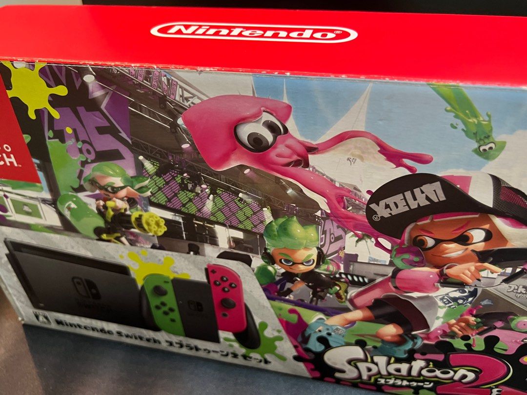 Gen 1 Limited EditIon UNPATCHED Nintendo Switch Splatoon 2 Edition