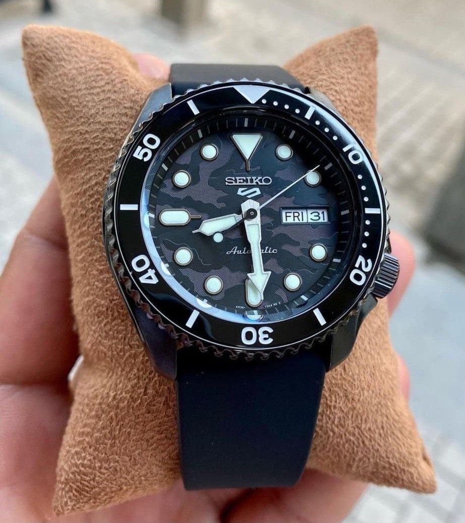 LIMITED EDITION Seiko 5 Sports SRPJ39 Men s Automatic Camouflage