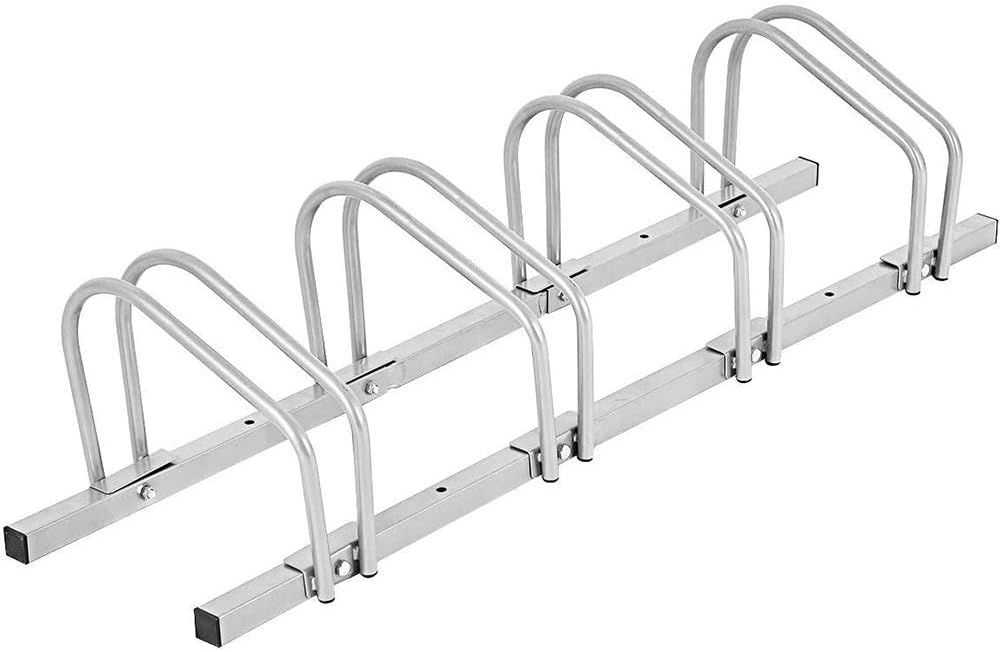 Simple houseware 5 bike bicycle online floor parking adjustable storage stand