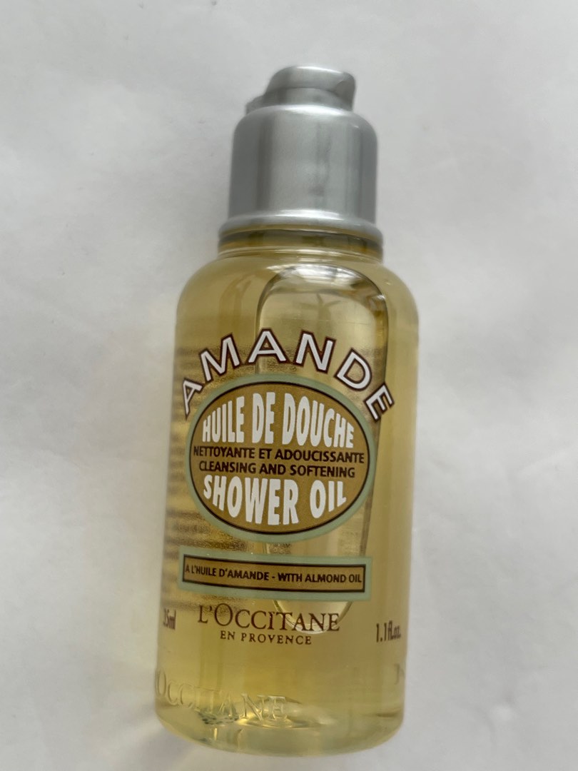 L’OCCITANE Amande shower oil, Beauty & Personal Care, Bath & Body, Bath