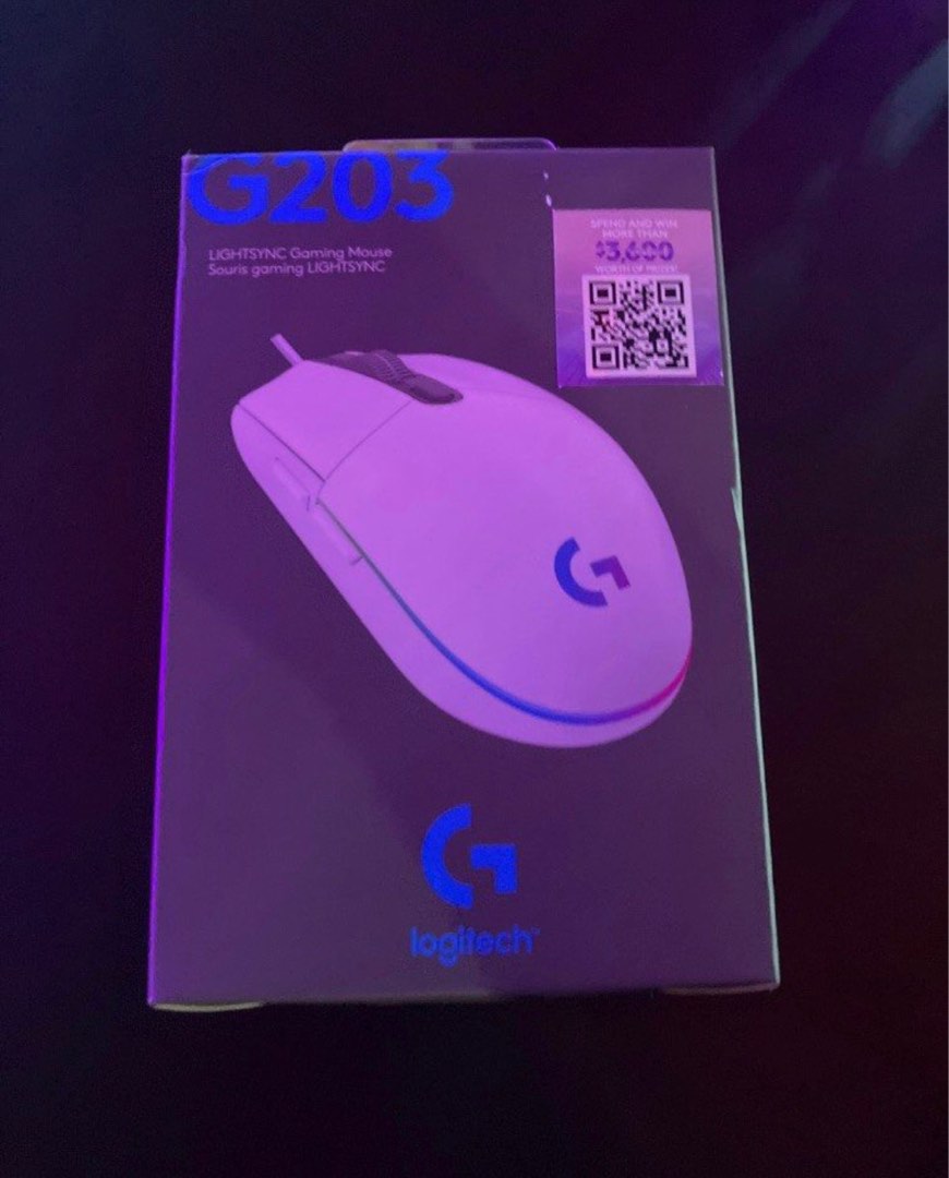 Logitech G203 mouse, Computers & Tech, Parts & Accessories, Mouse