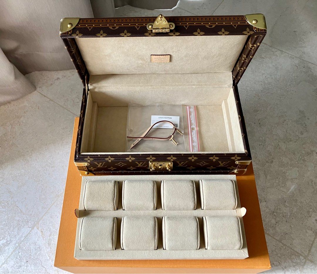 Louis Vuitton Brand New watch Box Coiffer Trunk Luggage, Luxury, Watches on  Carousell