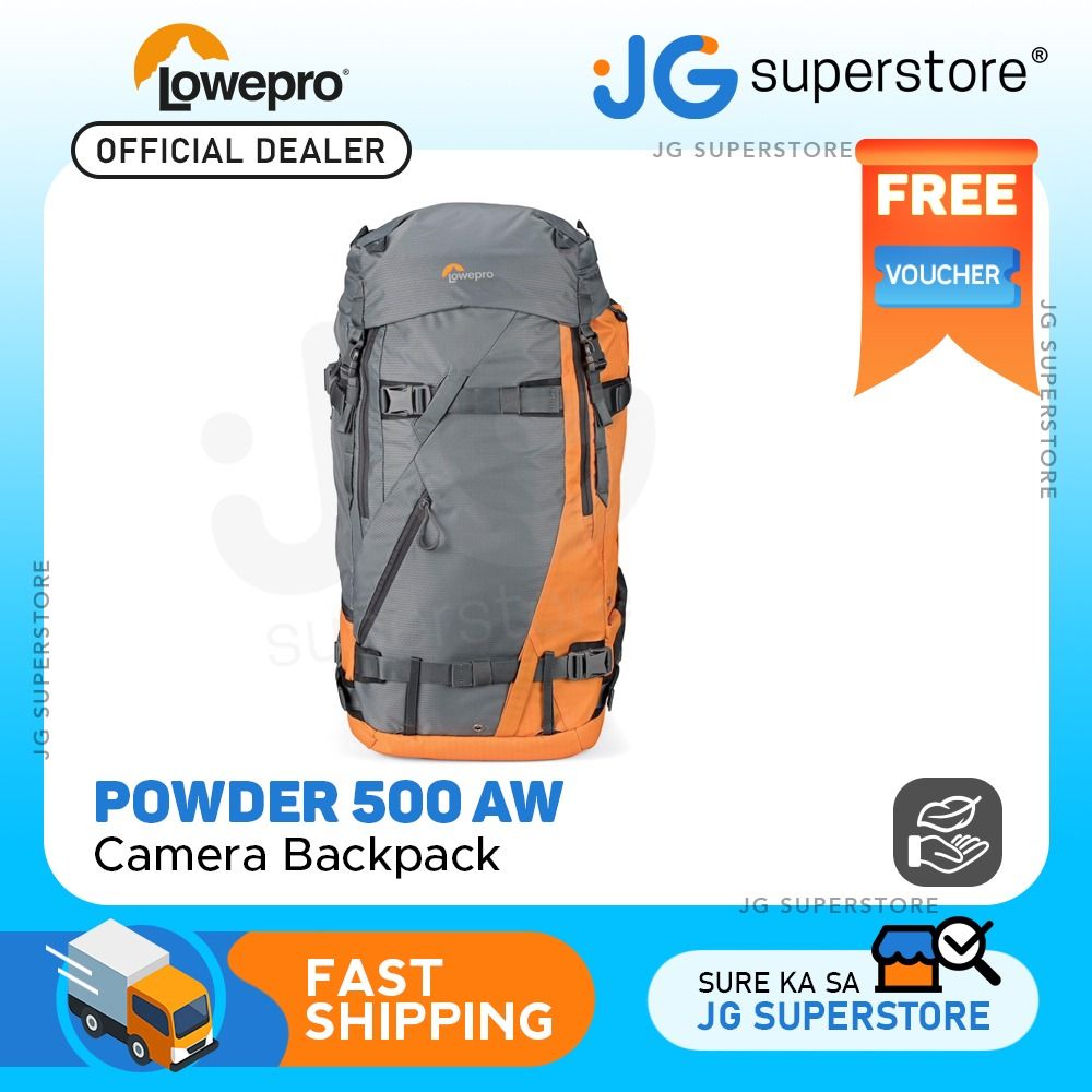 Lowepro Powder Backpack 500 AW Camera Bag | JG Superstore (Category: Other Photography Accessories) located in San Juan City. Submitted by jg.superstore (Listing ID 1246145598, Image 3). Description: █ JG Superstore █ 【Trusted Seller Since 2011】 【We Accept Any Special Order】 【Dedicated Customer Service】 【📍 】3/F Annapolis Tower, 43 Annapolis St. Greenhills San Juan - Front of Unionbank (please confirm your order first) 【📞 】０９１７−１６８−６９００ 【📞 】０９１
