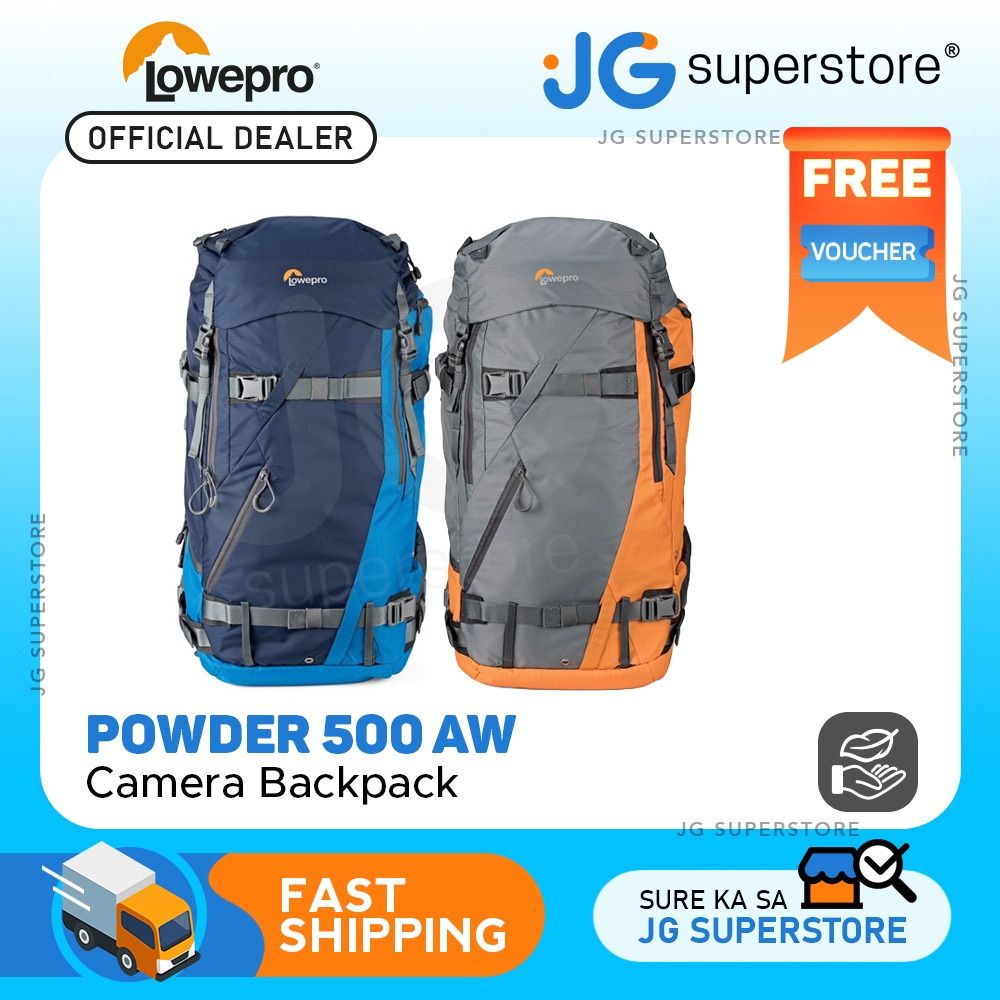 Lowepro Powder Backpack 500 AW Camera Bag | JG Superstore (Category: Other Photography Accessories) located in San Juan City. Submitted by jg.superstore (Listing ID 1246145598, Image 1). Description: █ JG Superstore █ 【Trusted Seller Since 2011】 【We Accept Any Special Order】 【Dedicated Customer Service】 【📍 】3/F Annapolis Tower, 43 Annapolis St. Greenhills San Juan - Front of Unionbank (please confirm your order first) 【📞 】０９１７−１６８−６９００ 【📞 】０９１