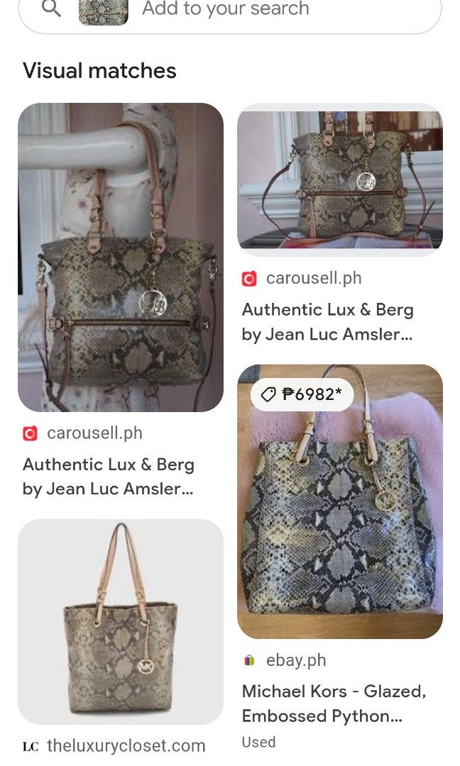 Lux & Berg, Luxury, Bags & Wallets on Carousell