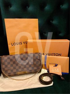 Authentic Louis Vuitton Favorite PM, Luxury, Bags & Wallets on