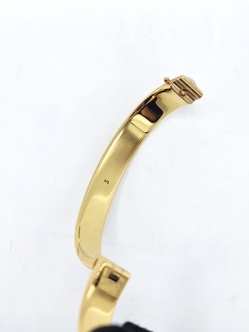 LV nanogram cuff gold, Luxury, Accessories on Carousell