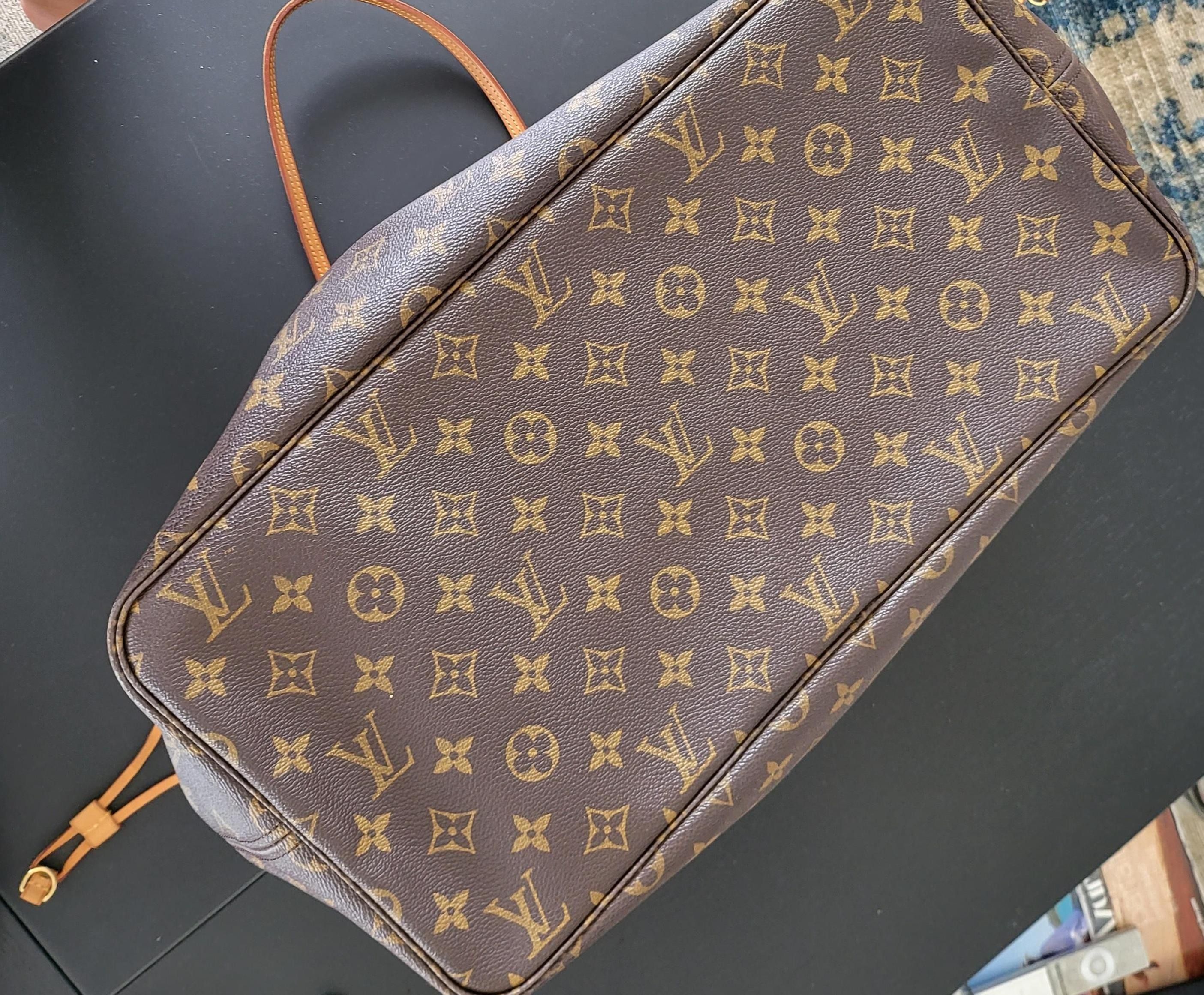 LV NEVERFULL-M40995, Luxury, Bags & Wallets on Carousell