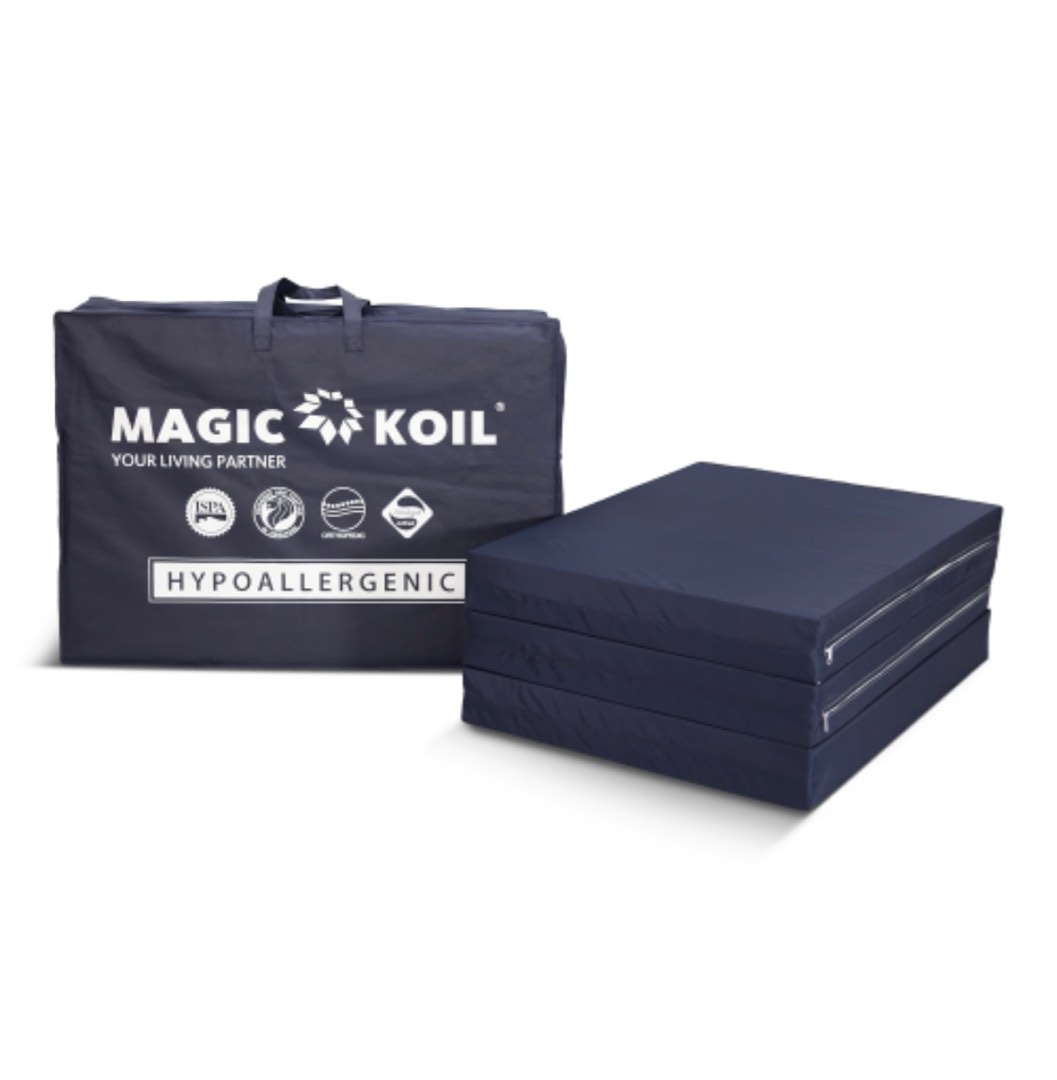Magic Koil 3 Fold Foam Mattress Foldable (Very lightly used