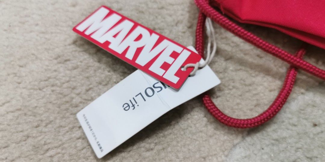 Marvel Miniso Marvel Ironman string bag Hobbies Toys