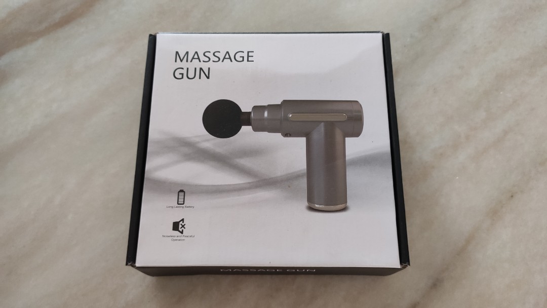 Massage gun, Health & Nutrition, Massage Devices on Carousell