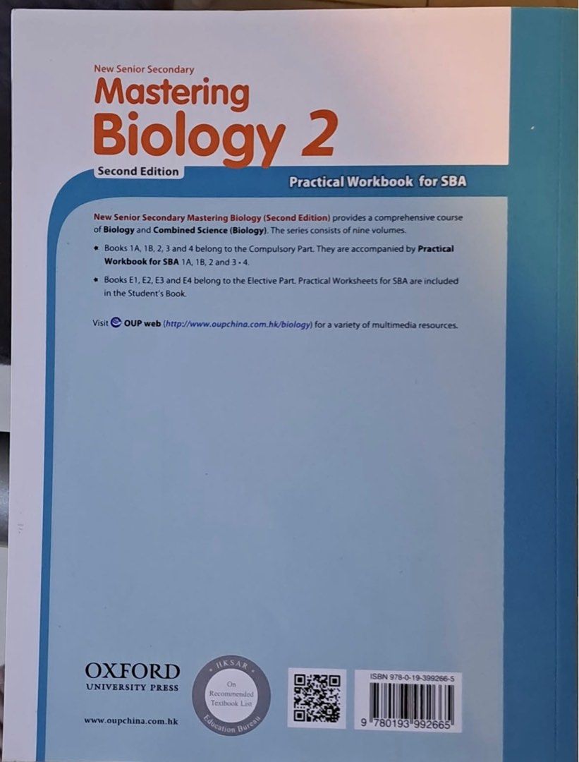 Mastering Biology second edition, 興趣及遊戲, 書本 & 文具, 教科書 - Carousell