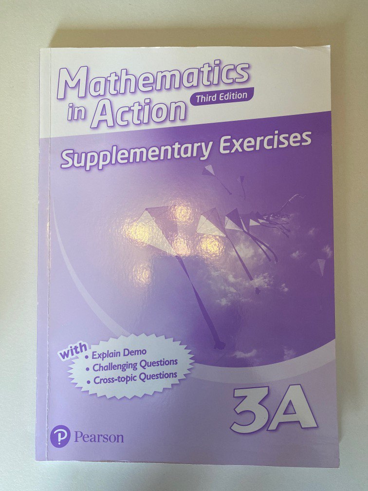 Mathematics in Action Supplementary Exercises book 3A, 興趣及遊戲, 書本 & 文具 ...
