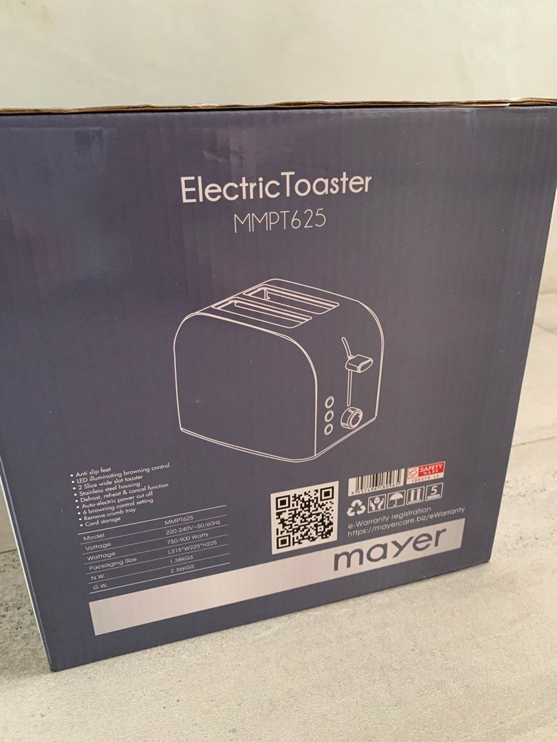 Mayer Electric Toaster, TV & Home Appliances, Kitchen Appliances, Ovens