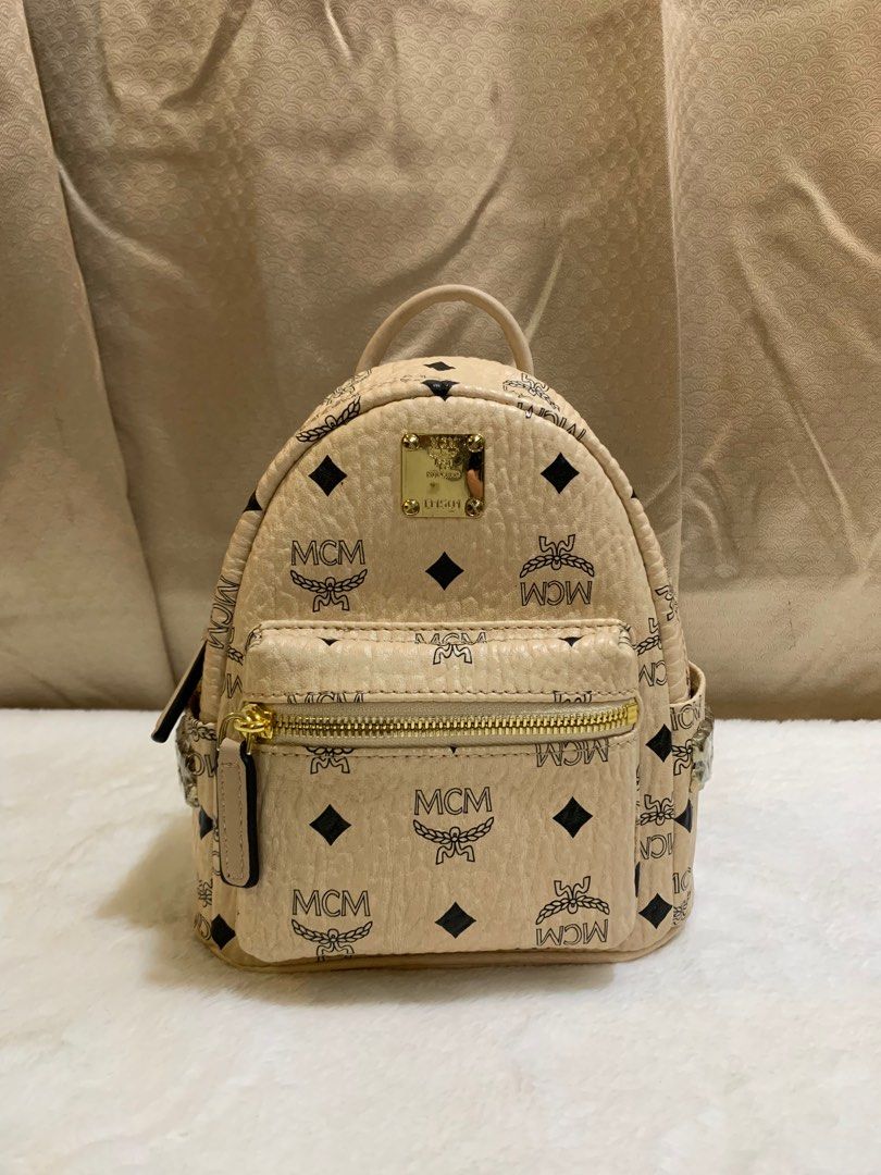 McM Mini Bebe Boo Backpack on Carousell