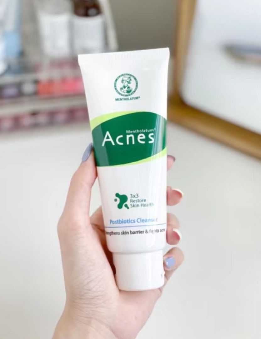 Mentholatum Acnes Creamy Wash (100g) Anti Acnes, Oil Control, Lighten ...