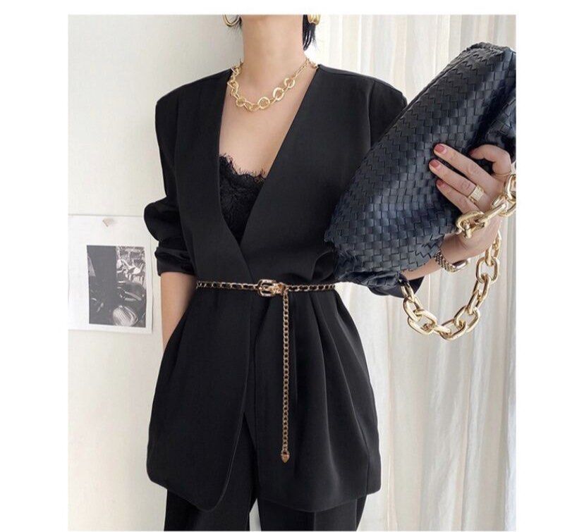 Chain discount belts women