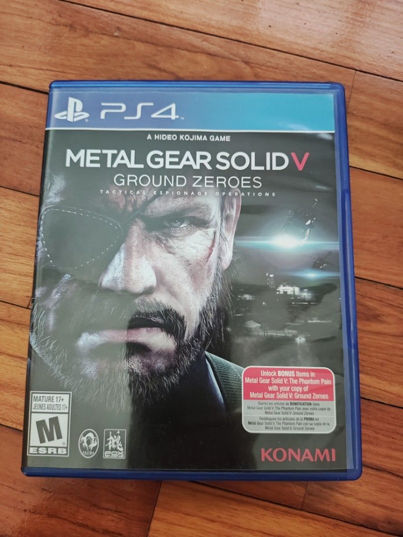 Metal gear ground zero ps4/ps5, Video Gaming, Video Games, PlayStation on  Carousell