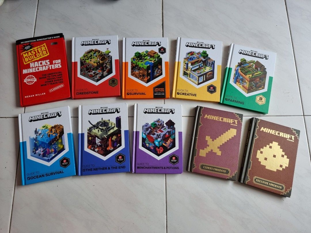 Minecraft Guide Books, Hobbies & Toys, Books & Magazines, Children's