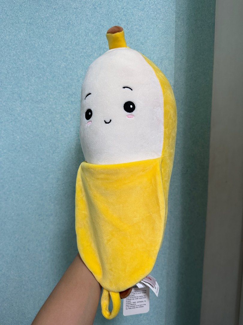 Miniso banana discount stuffed toy