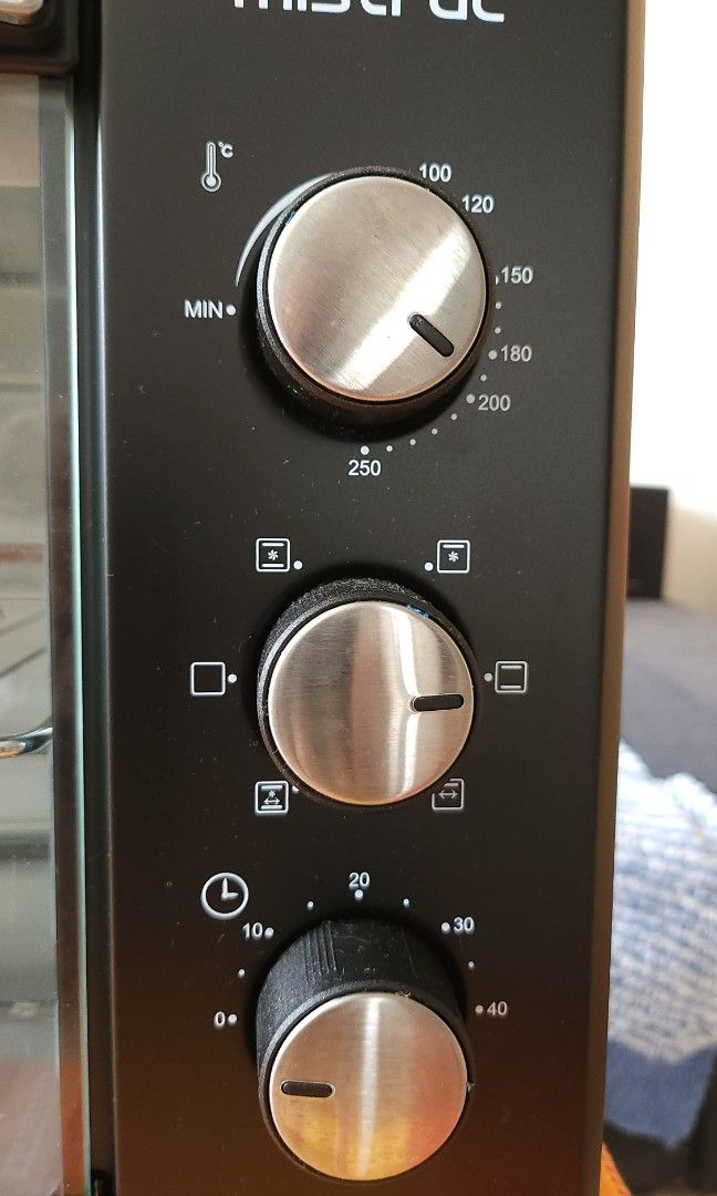 Mistral Electric Oven with Rotisserie and Convection function, TV