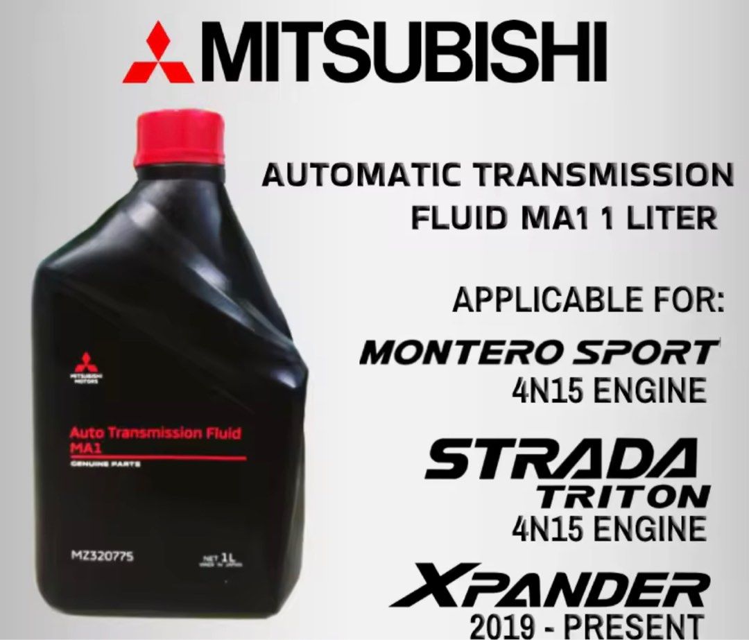 Mitsubishi ATF MA1, Car Parts & Accessories, Maintenance Fluids and ...