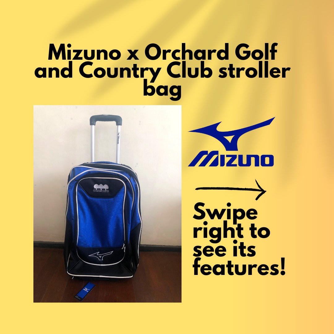 Mizuno x Orchard Golf and Country Club exclusive stroller bag, Sports