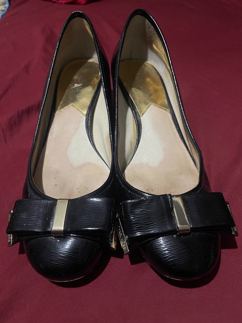 Mk block heels top