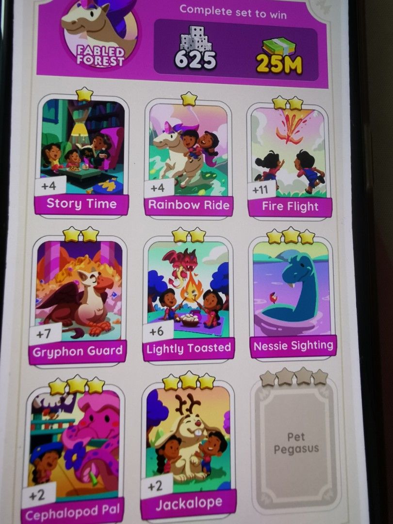 Monopoly Go! - Midas Touch - Set 18 - Rare 4⭐️ Stickers - (Read  Description)