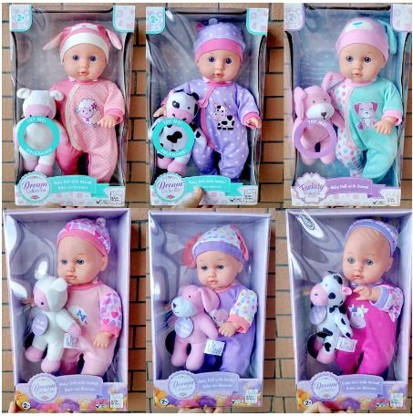 My Sweet Love Sweet baby Baby Doll With Animal Talking Baby Christmas gift LNG0154