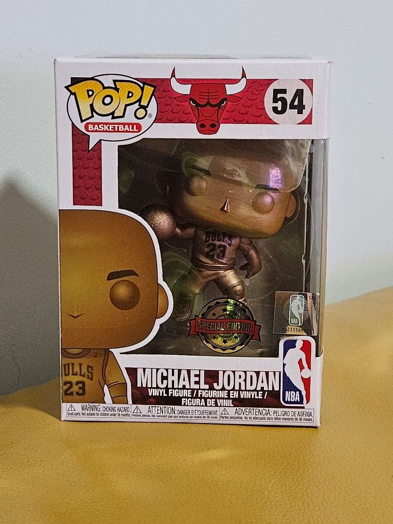 Toys Funko Pop Basketball NBA Bulls Michael Jordan Rookie