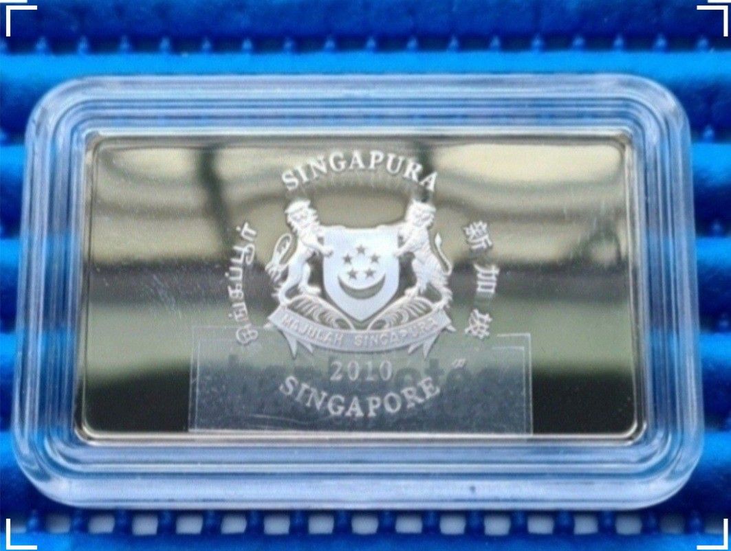 NDP 2010 Singapore 45 Years of Independence Commemorative $5 Silver ...
