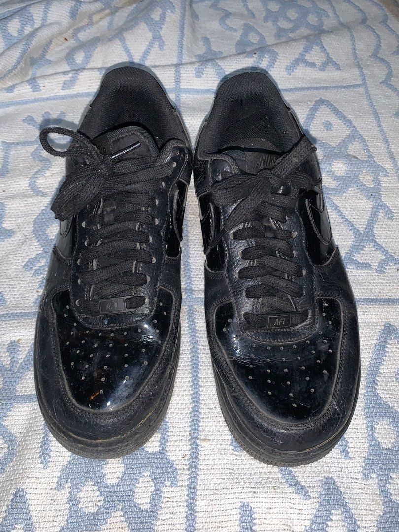 Full black air force sale
