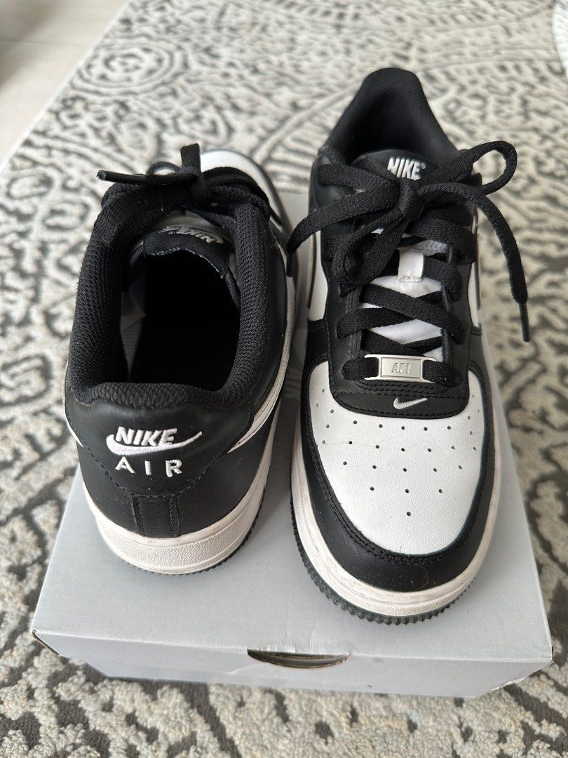 Nike Air Force 1 GS Black and White UK5.5 Women s Fashion