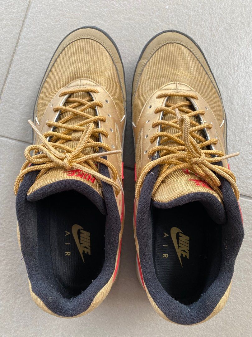 Nike Air Max 97 BW Metallic Gold University Red Black Men s