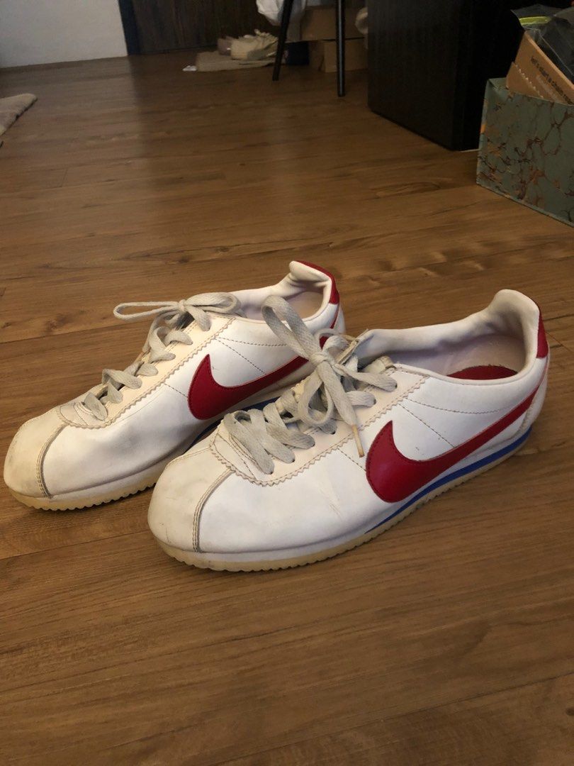 Nike classic Cortez Trainers in Retro Leather White