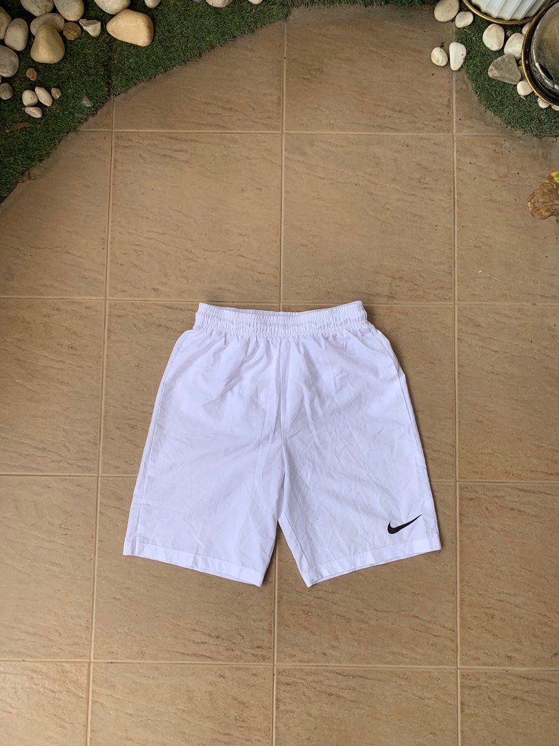 Nike Shorts Dri Fit White, Men's Fashion, Bottoms, Shorts on Carousell