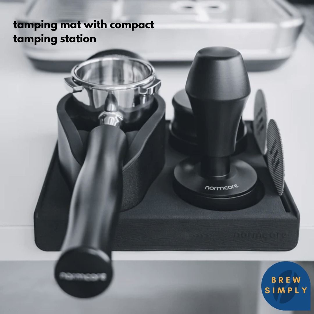 Normcore Espresso Tamping Mat with Compact Tamping Station, TV & Home ...