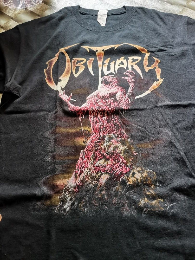 obituary official merch Men s Fashion Tops Sets Tshirts