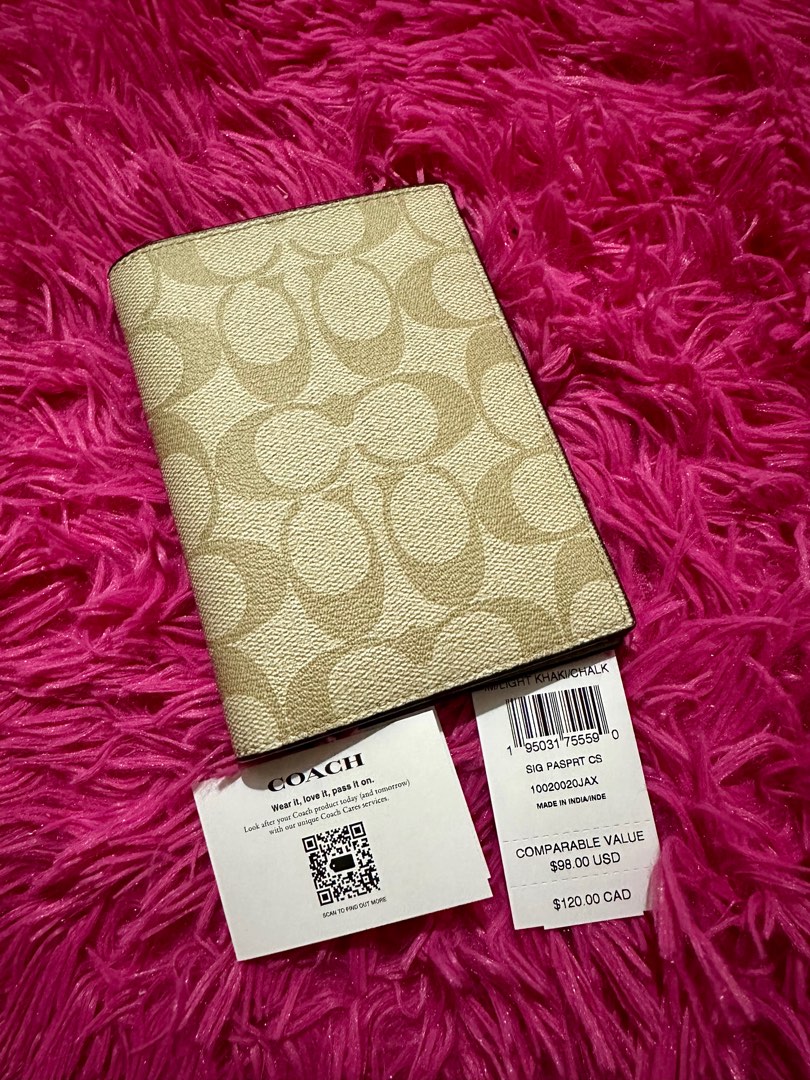 ORIGINAL COACH PASSPORT CASE on Carousell