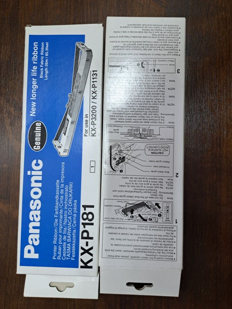 Panasonic printer ribbon, Computers & Tech, Printers, Scanners ...